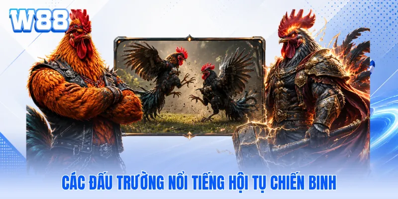 Các đấu trường nổi tiếng hội tụ chiến binh Các đấu trường nổi tiếng hội tụ chiến binh