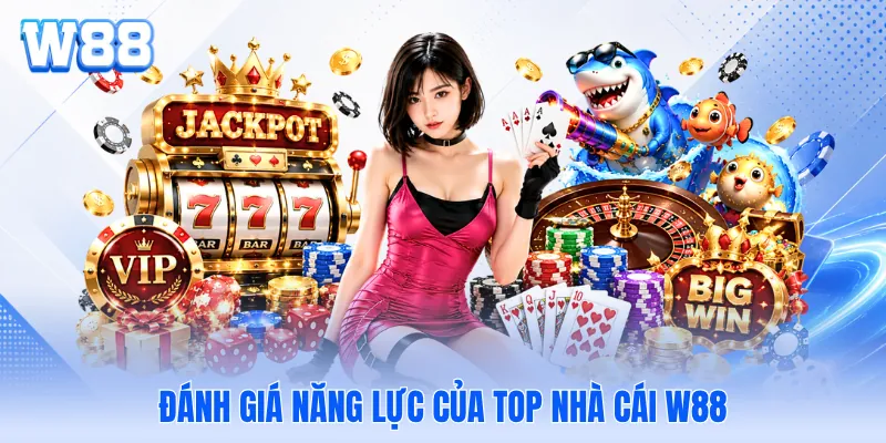 Đánh giá năng lực của top nhà cái W88 Đánh giá năng lực của top nhà cái W88