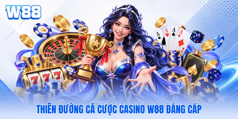 Thiên đường cá cược casino W88 đẳng cấp